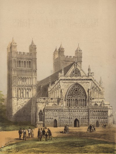 Exeter Cathedral, Devon by W.L. Walton